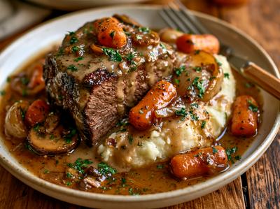 Hudson's Homemade Pot Roast & Creamy Mashed Potatoes - NEW