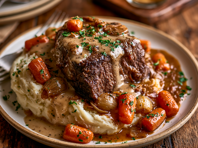 Hudson's Homemade Pot Roast & Creamy Mashed Potatoes - NEW