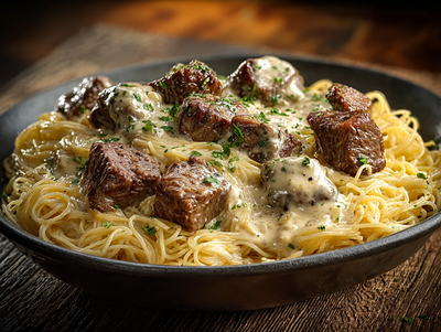 Chipotle Cream Beef and Pasta - NEW