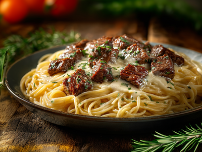 Chipotle Cream Beef and Pasta - NEW