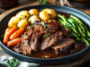 Gourmet Pot Roast, Red Skin Potatoes, Baby Carrots & Green Beans - NEW