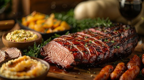 Kansas City BBQ Brisket, Potatoes, Candied Carrots NEW