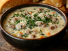 Creamy Parmesan Italian Sausage Pasta Soup