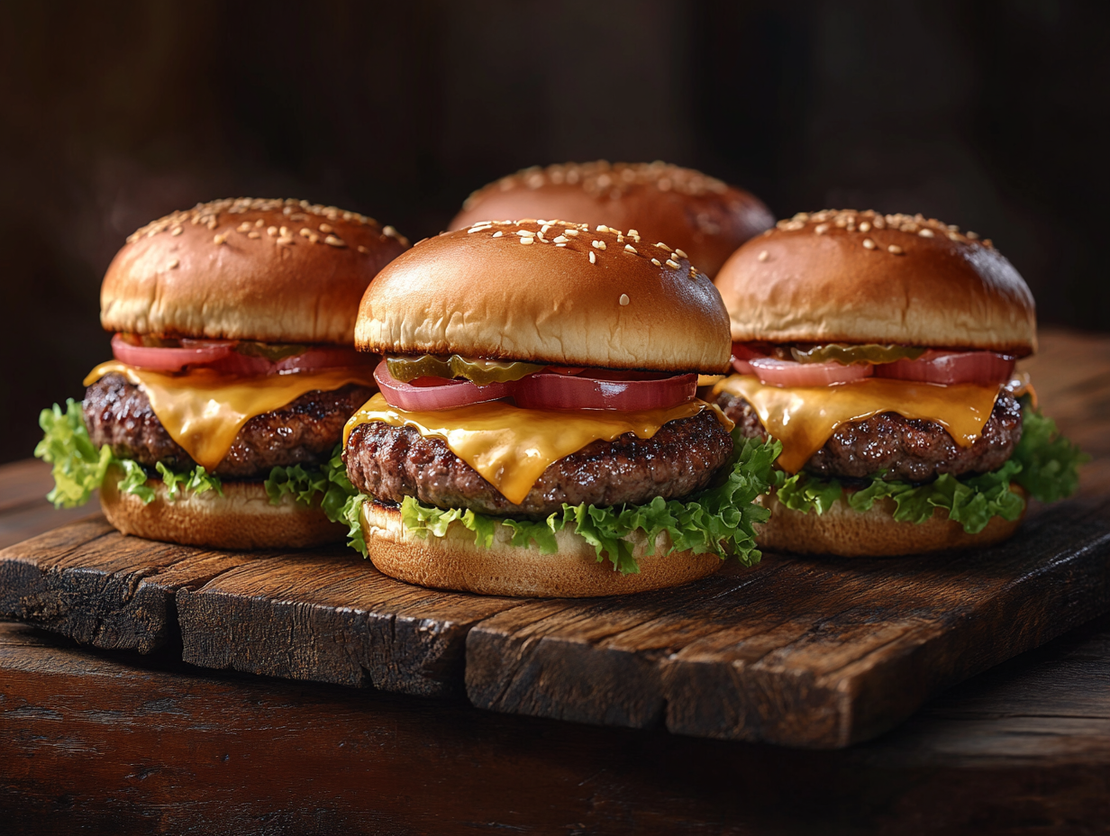 Steakhouse Cheeseburger Sliders - New