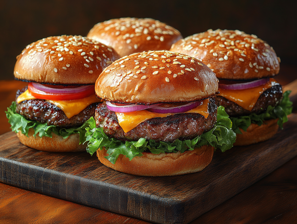Steakhouse Cheeseburger Sliders - New