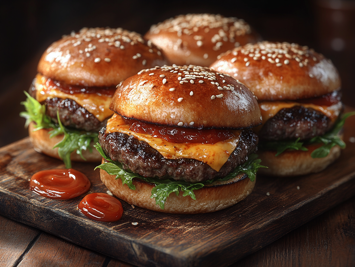 Steakhouse Cheeseburger Sliders - New