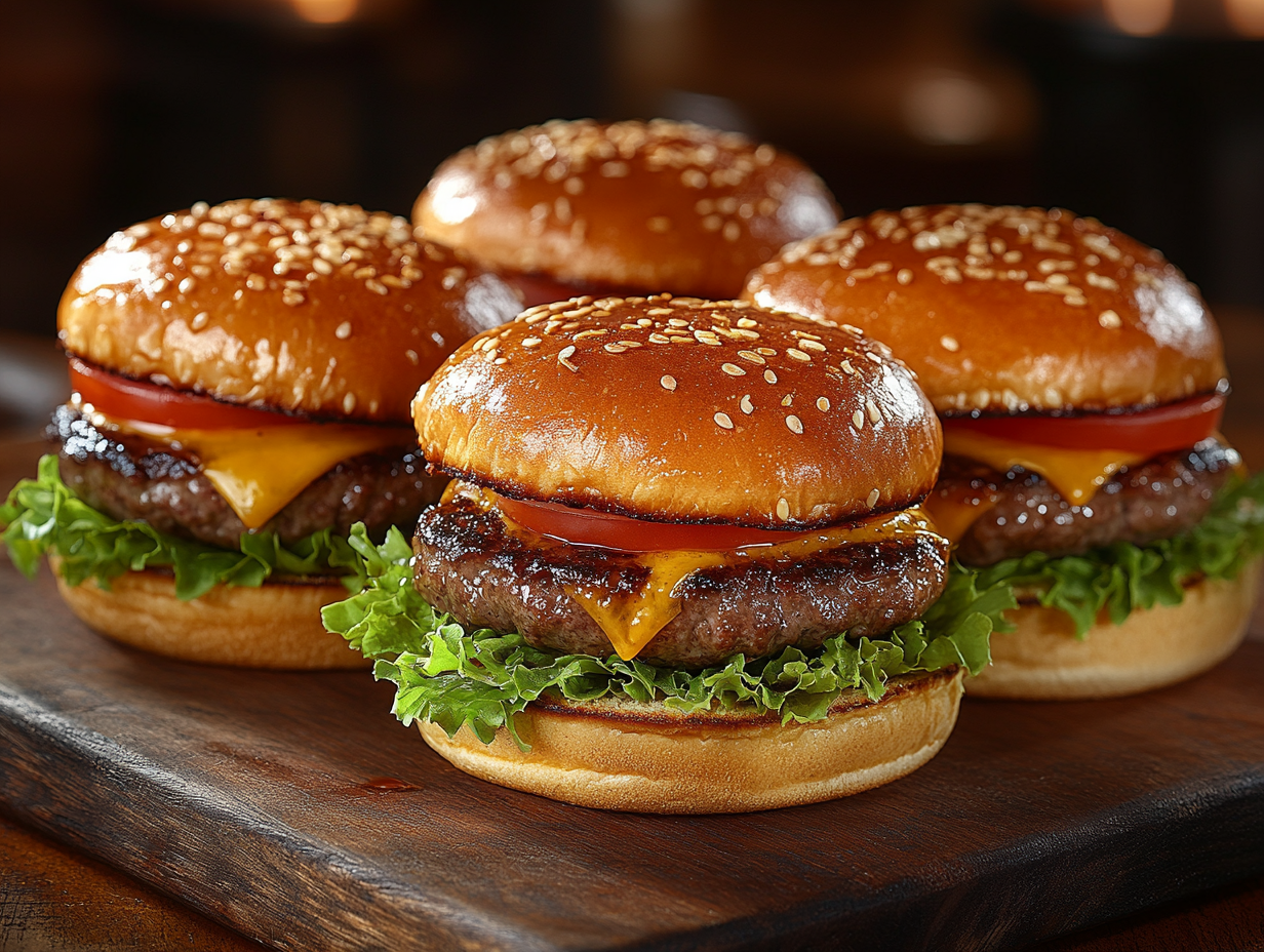 Steakhouse Cheeseburger Sliders - New