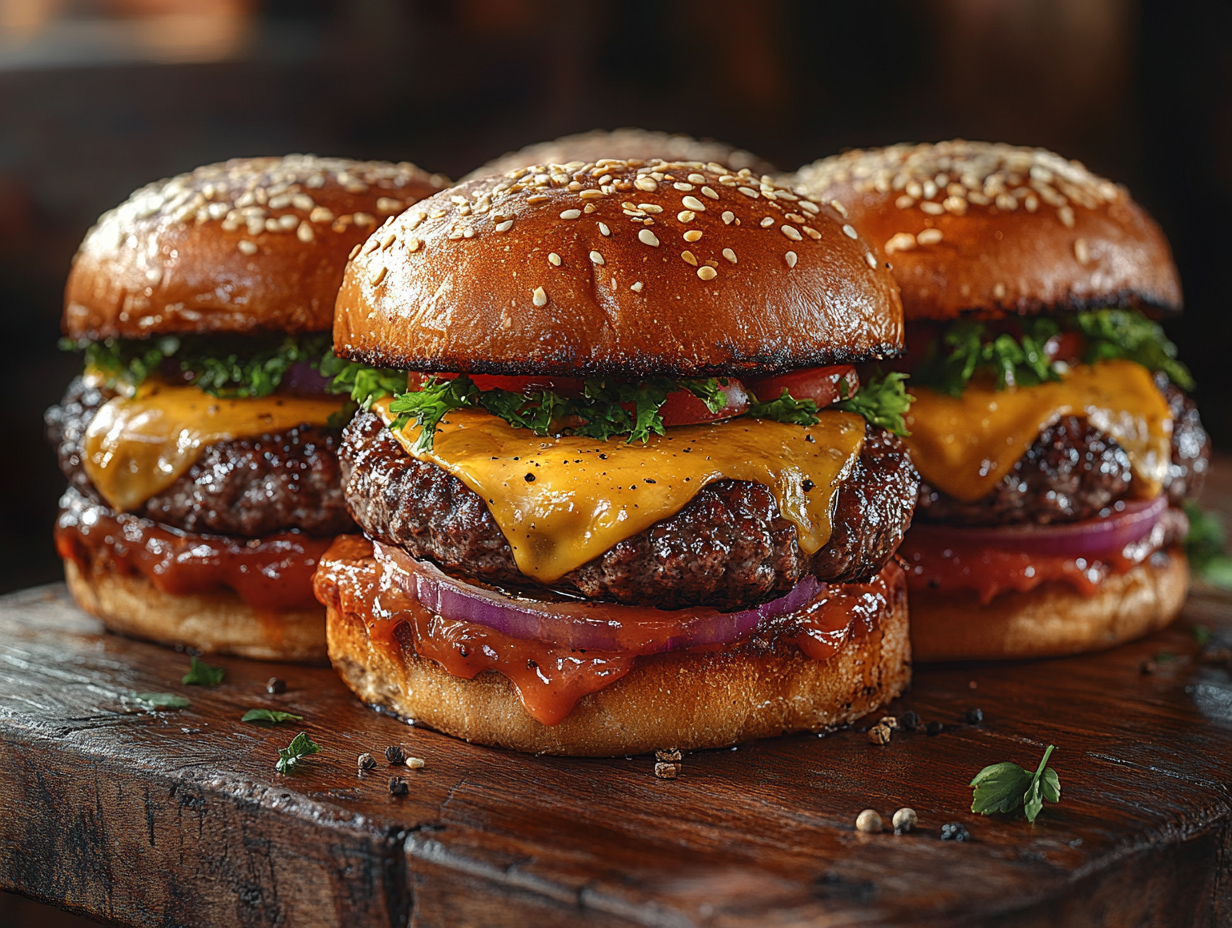 Steakhouse Cheeseburger Sliders - New