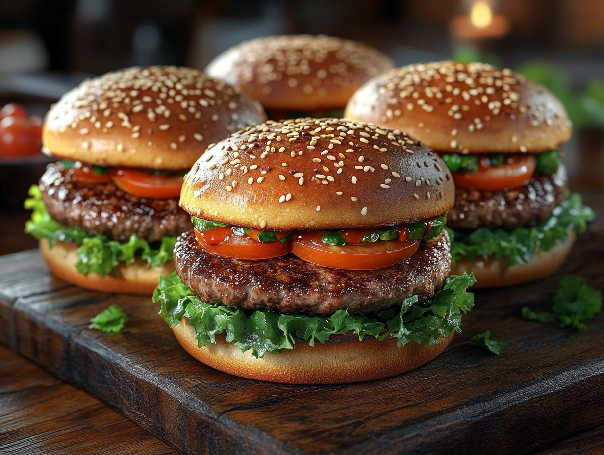 Steakhouse Cheeseburger Sliders - New