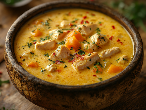 Pumpkin Chicken Chowder