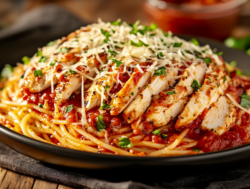Spaghetti Chicken Marinara NEW