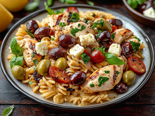 Mediterranean Chicken Pasta