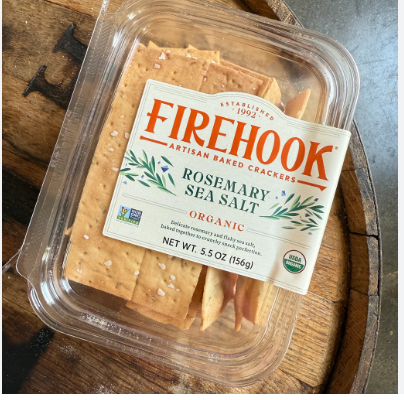 Rosemary Sea salt Baked Crackers