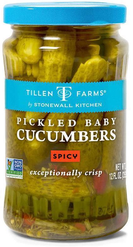 Tillen Farms Pickled Baby Cucumbers