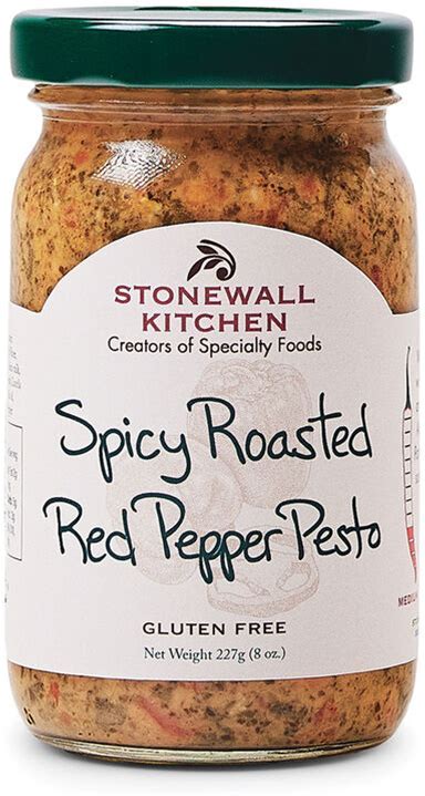 Stonewall Kitchen Spicy Roasted Red Pepper Pesto