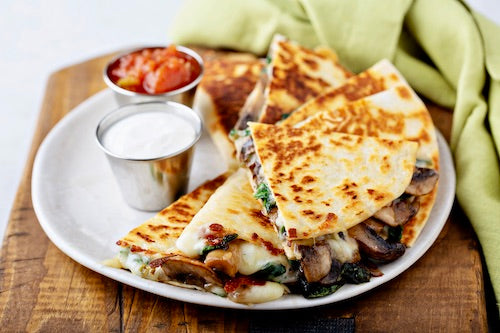 Ancho Butter Chicken Quesadillas