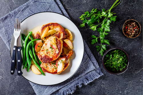 Apple Cider Glazed Pork Chops - New