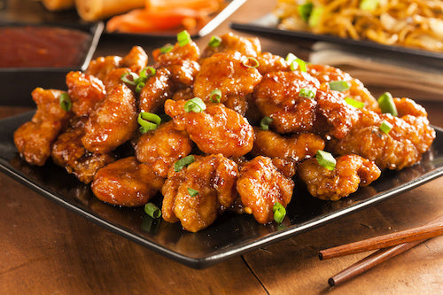 Lower Carb - Asian Orange Chicken With Veggies