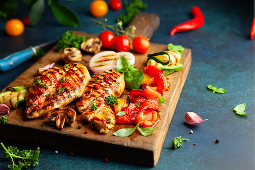 SS - BBQ Chicken, Mashed Potatoes, Veggies