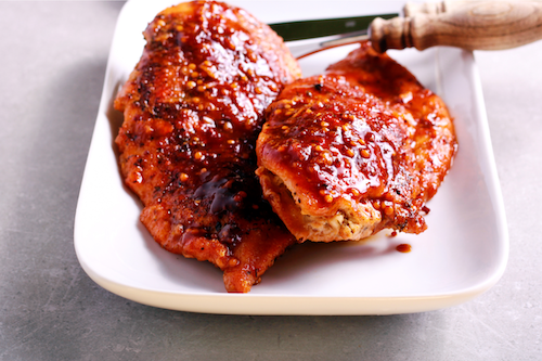 Balsamic Glazed Chicken, Almond Cranberry Rice Pilaf, Broccolini - NEW