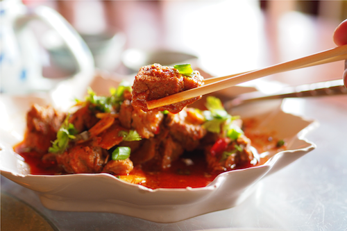 Beijing Beef, House Fried Rice