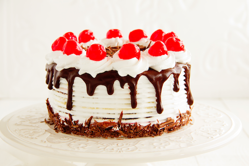 Black Forest Cake Slice - Sweet Saturday