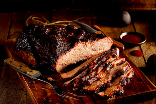 Brisket, Potato Salad, Bourbon Baked Beans