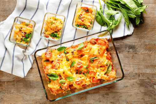 Buffalo Chicken Au Gratin Casserole