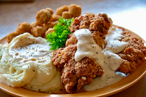 Fried Steak Round Steak In Oven With Gravy Country Fried Steak