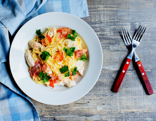 Loaded Chicken & Bacon Pasta