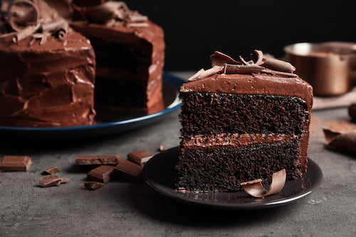 Tempting Chocolate Cake | Free - Same Day Delivery | IndiaFlowersGifts