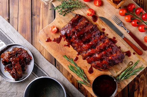 Lower Carb - Dr. Pepper Smoked Pork Ribs