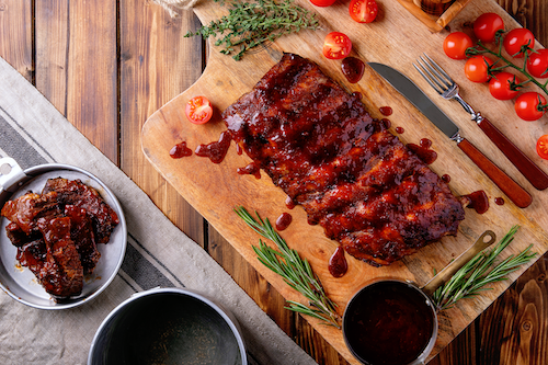 Lower Carb Dr. Pepper Smoked Pork Ribs