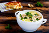 Greek Chicken and Rice Soup