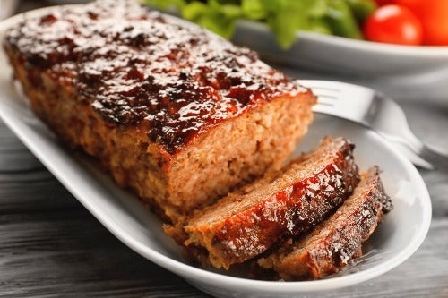 Lower Carb - Homestyle Meatloaf & Veggies