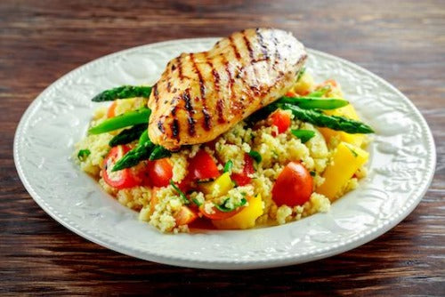 SS - Lemon Garlic Chicken, Quinoa Pilaf and Vegetables