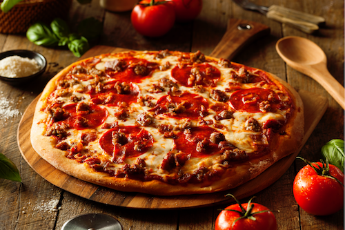 Loaded Meat Lovers Pizza