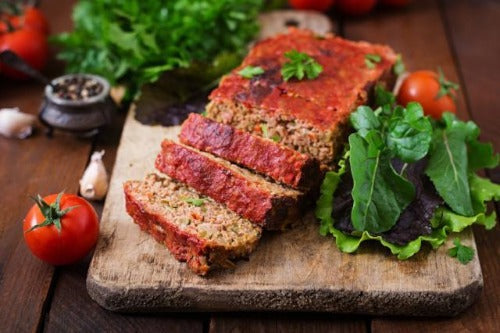 Lower Carb - Meatloaf and Veggies