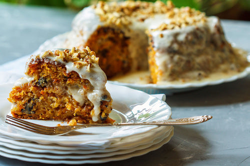 Melt In Your Mouth Carrot Raisin Cake