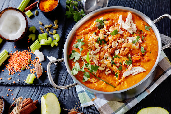 Mulligatawny Chicken Soup