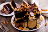 Reese's Chocolate Peanut Butter Cake Slice - Sweet Saturday