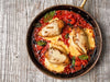 Rustic Baked Italian Chicken, Butter Penne