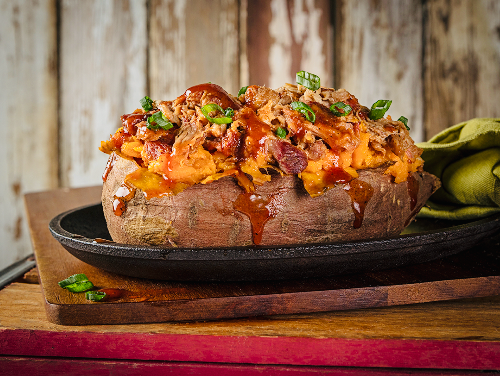 BBQ Brisket Sweet Potato