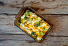 Cheesy Broccoli and Cauliflower Casserole