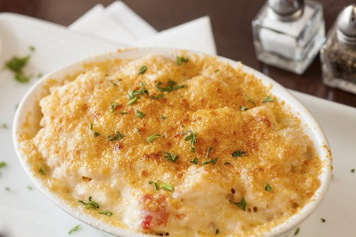 Jumbo Lump Crabmeat and Shrimp Au Gratin - Low Carb