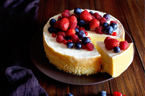 Sweet Summer Berry Cake