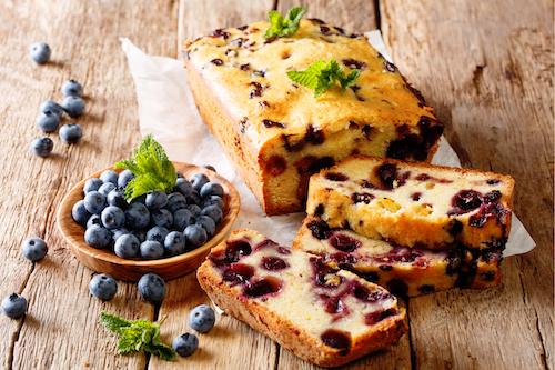 Sweet Blueberry Bread (Sweet Tuesday)