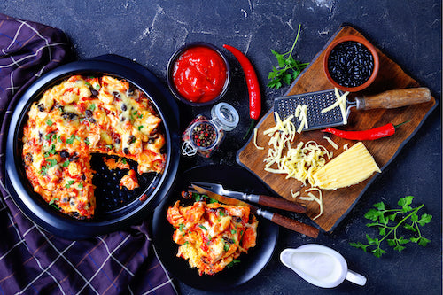 Beef Barbacoa & Cheese Tamale Casserole