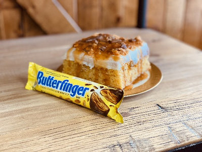 Butterfinger Cake - Sweet Saturday