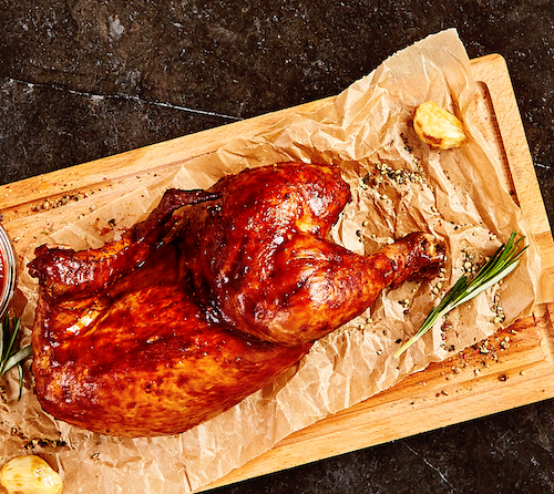 Bourbon Pecan Chicken & Harvest Stuffing